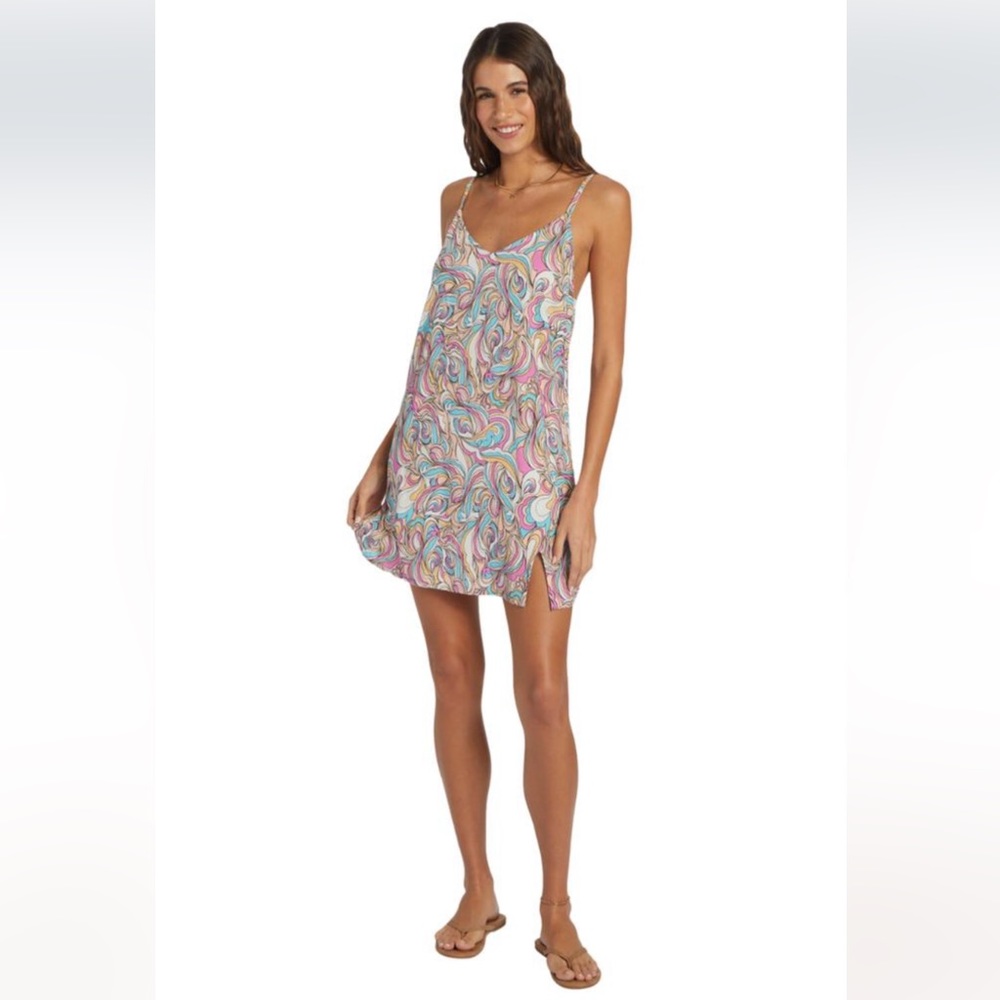 Roxy Daytrip Mini Slip Dress, Large, NWT!